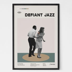 Film Poster, Tv Show Print, Vintage TV-Show Poster, minimalistische Kunst, Retro Poster, Vintage Poster.
