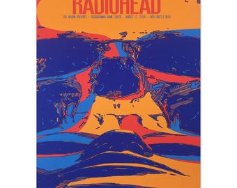 RADIOHEAD バンドポスター Radiohead Band Poster' Poster, picture, metal print, paint