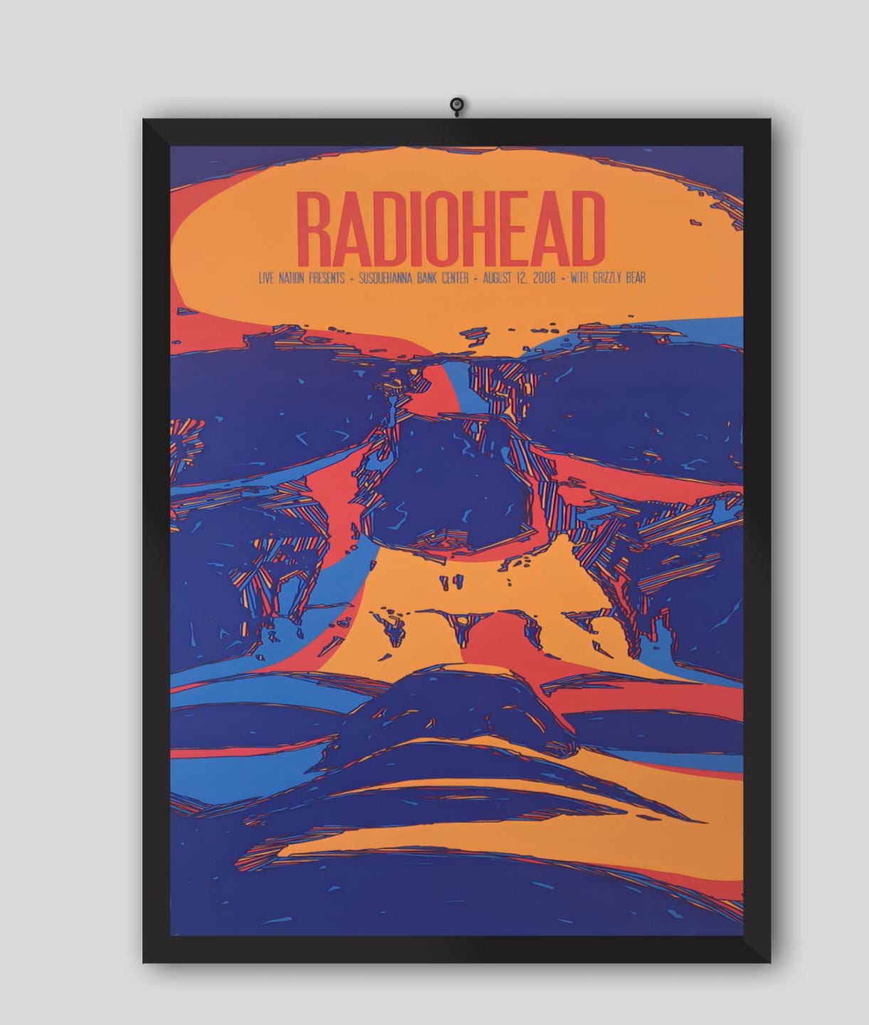 Radiohead poster - Etsy 日本