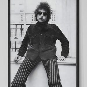 Bob Dylan 1966 at The Savoy, London Poster. Bob Dylan Poster. Music Poster. Vintage Poster. Concert Poster.