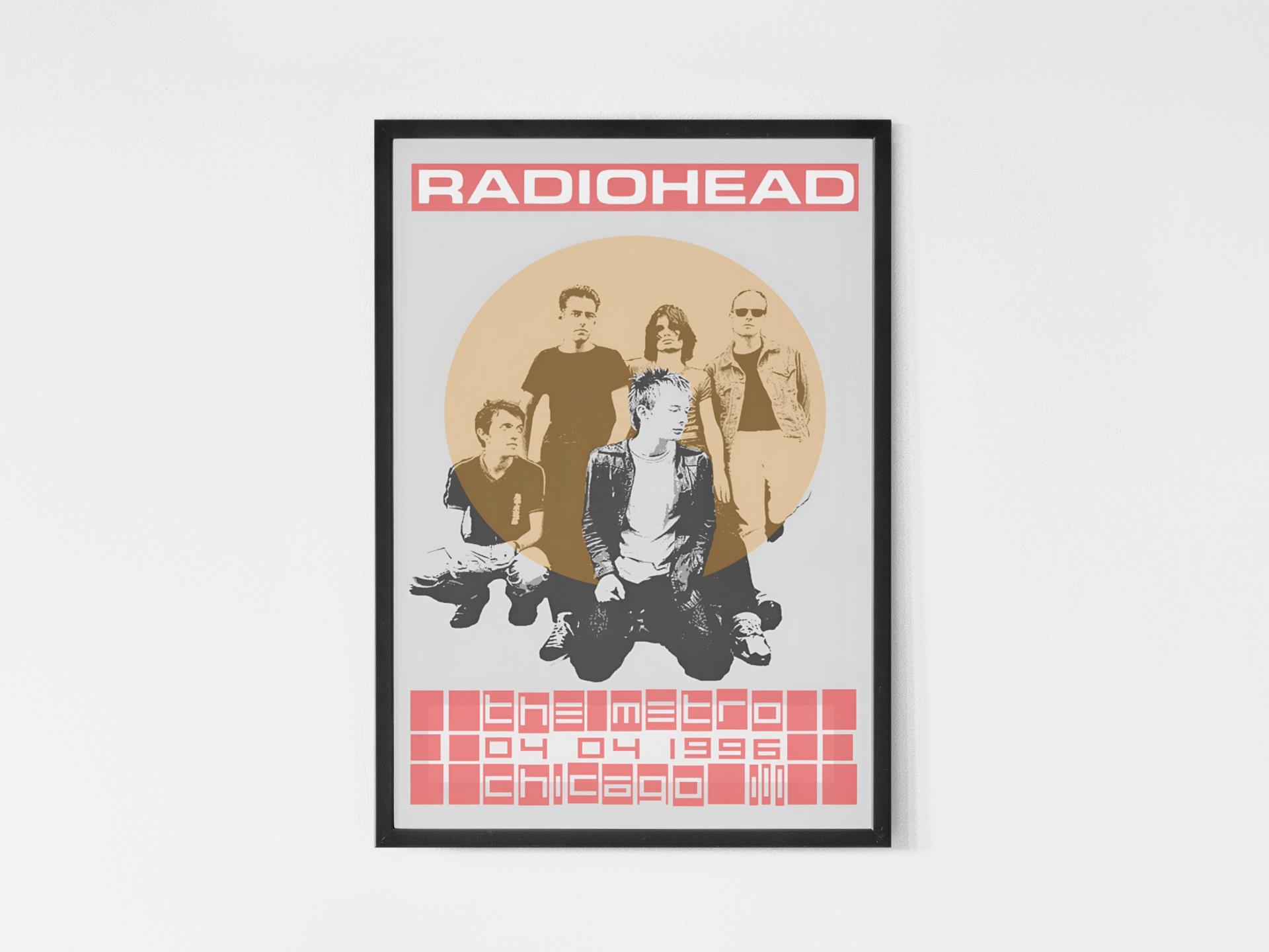 Radiohead concert poster - Etsy 日本