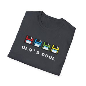 Retro Olds Cool - T-Shirt for Gamers, Ideal Birthday Gift, Casual Wear, Graphic Unisex T-Shirt, Vintage Style Apparel
