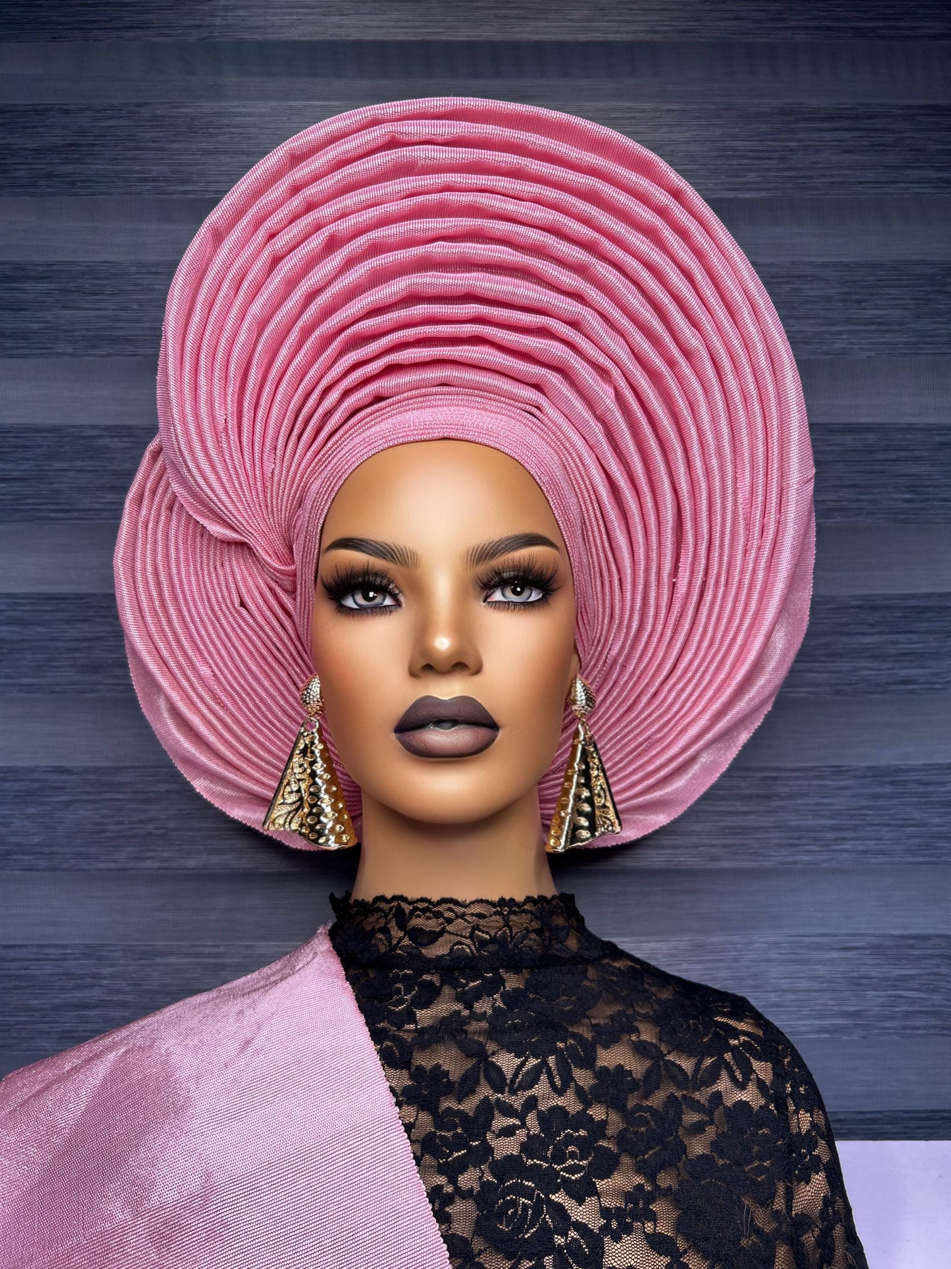Pink Women\'s Headwrap Gele - Elegant Festival Turban

GEL12

GEL12 0326 Pink Gele - Etsy main image 4