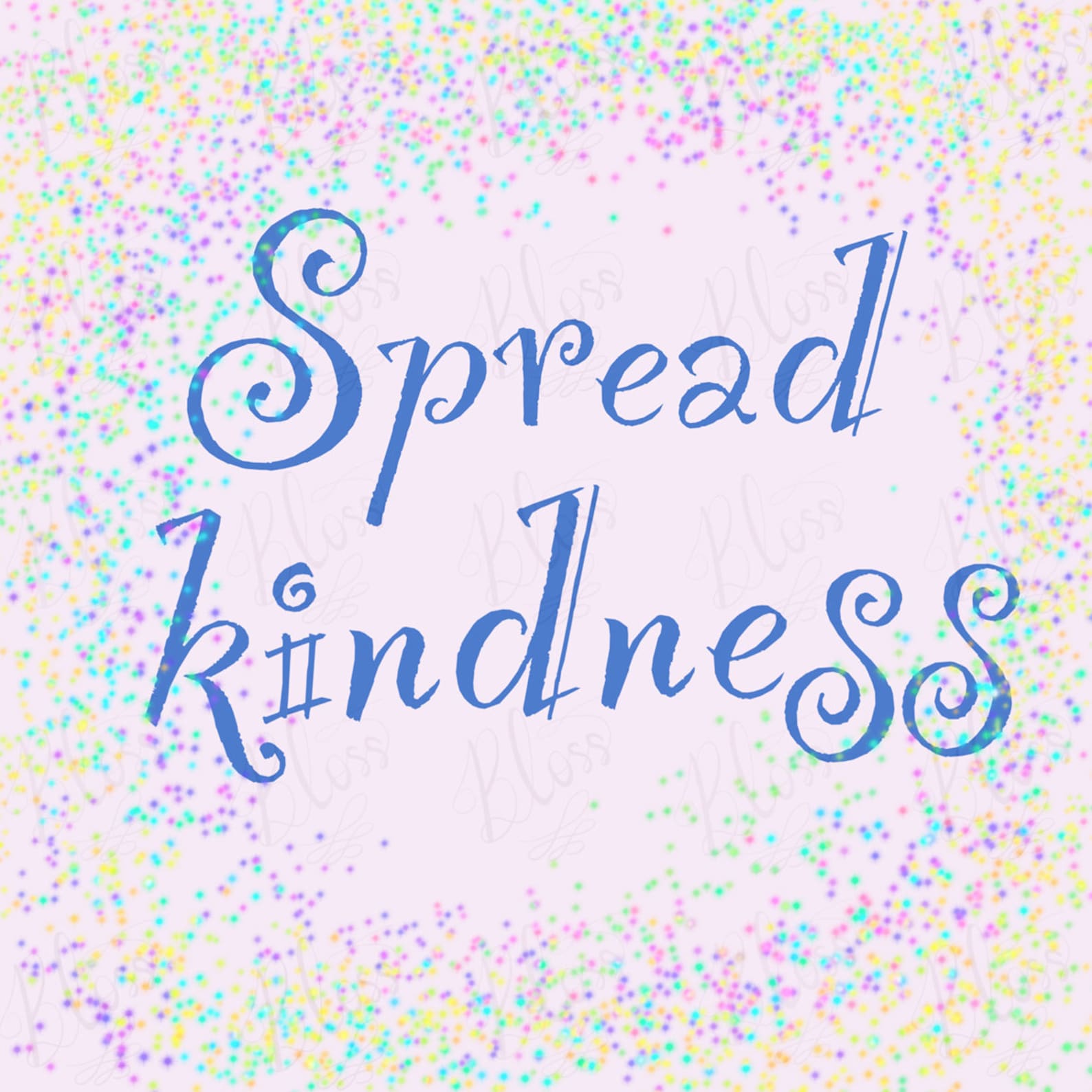 Spread Kindness Instant Download JPG PNG SVG Clip Art Etsy