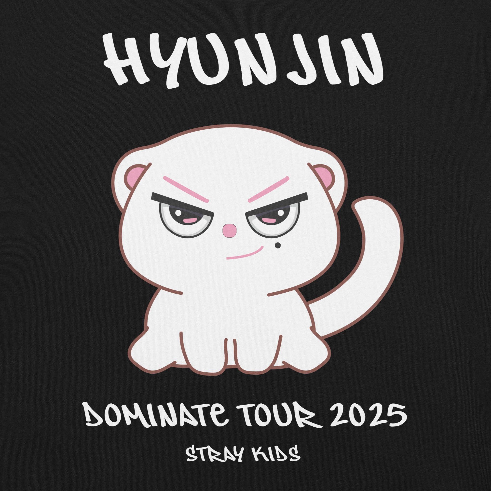 Stray Kids Hyunjin Shirt, Dominate 2025 Tour, STAY Fan Merch