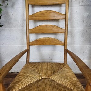 Beautiful John Richardson Rocking Chair Handmade Arts & Crafts Style Solid Ash image 3