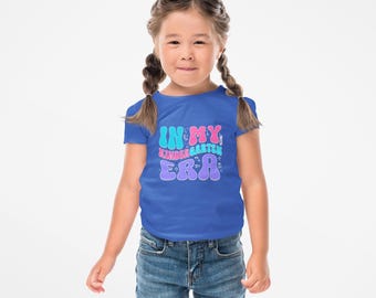 Camiseta de regreso a clases para jardín de infantes: Camiseta infantil de algodón suave