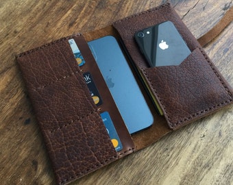 iPhone 17 Pro Max Wallet Case / Double sided Case /  Double iPhone Holder / 2 Phone wallet