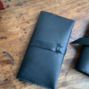 Passport credit card wallet, Oversized leather wallet, Large family travel document holder, Custom made wallets