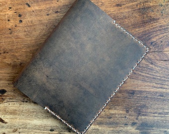 Leather notebook, Composition book cover, Refillable leather journal, Marble composition notebook, Journal cover, Handmade leather journals