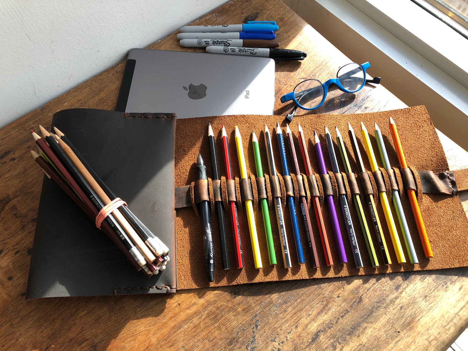 Sketchbook for Art Custom Made Sketchbooks Handmade Leather Etsy