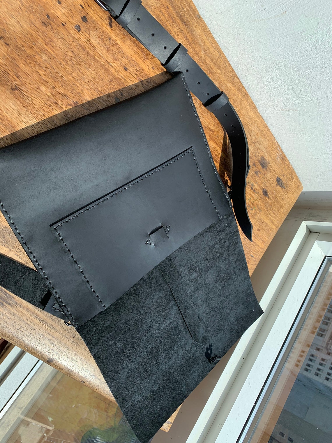 Ipad Case With Crossbody Strap / Leather Ipad Bag Messenger / Etsy