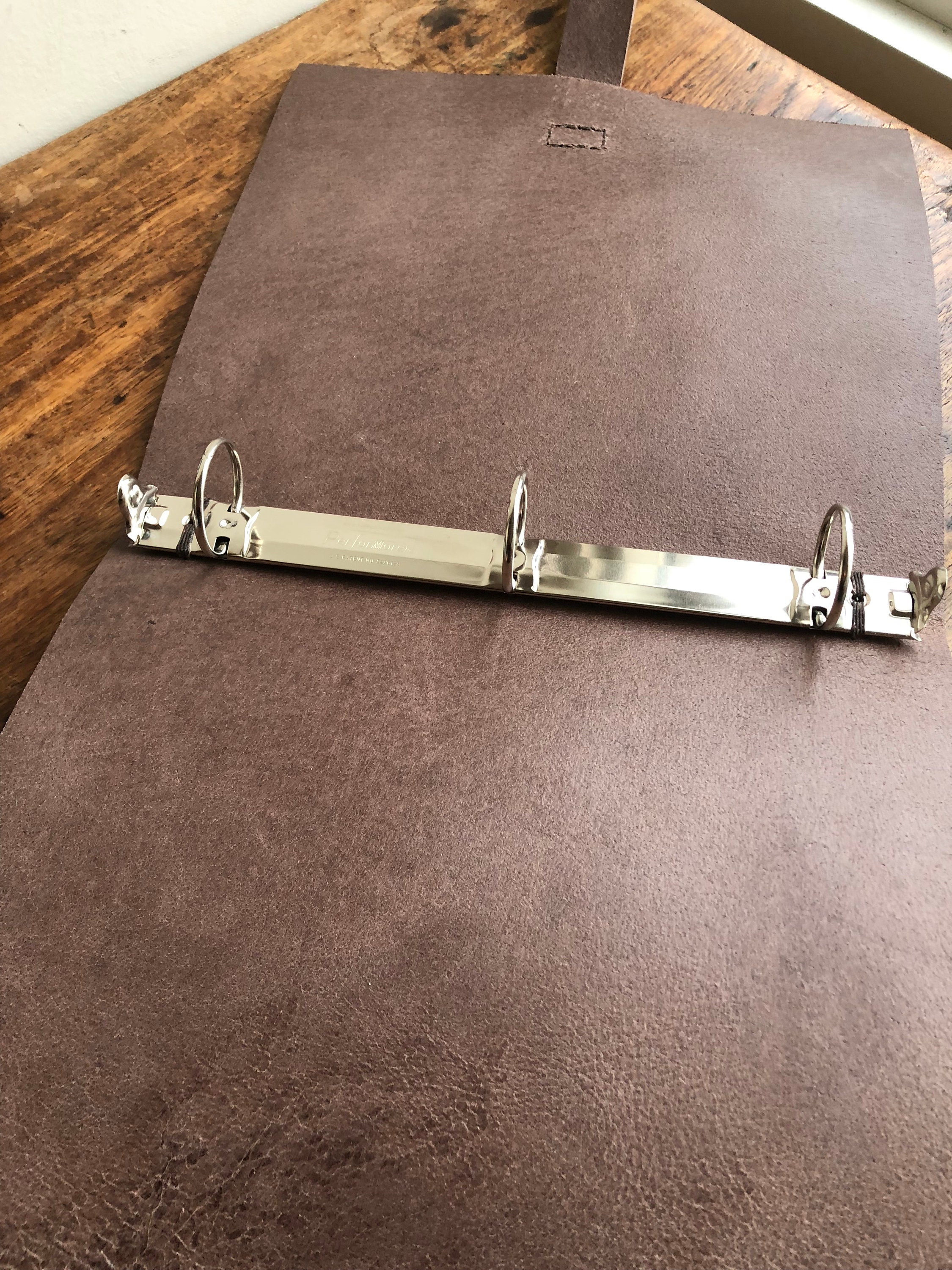 Large binder 3 ring binder Loose leaf notebook Handmade Etsy