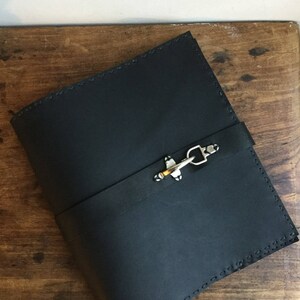 Leather binder, Leather portfolio folder, 3 ring binder planner, Leather document folio, Portfolio binder, Organizer planner