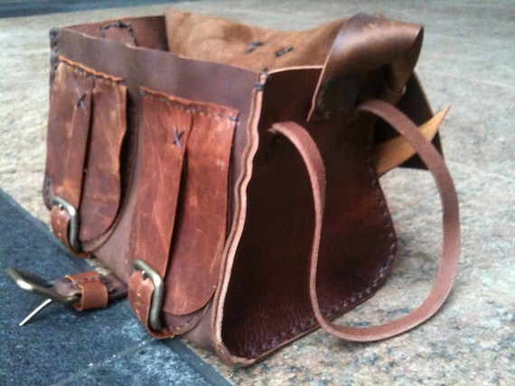 Travel tote bags, Mini leather travel bag, Handmade leather laptop bag, Vintaged computer bag, Made in New York