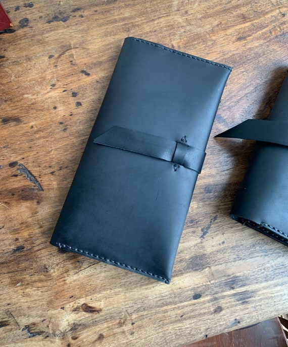 Passport credit card wallet, Oversized leather wallet, Large family travel document holder, Custom made wallets