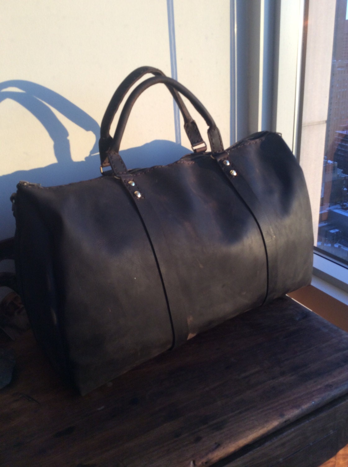 Rugged luggage, Globe trotter suitcase, Leather duffels, Good luggage, Best handmade leather ...