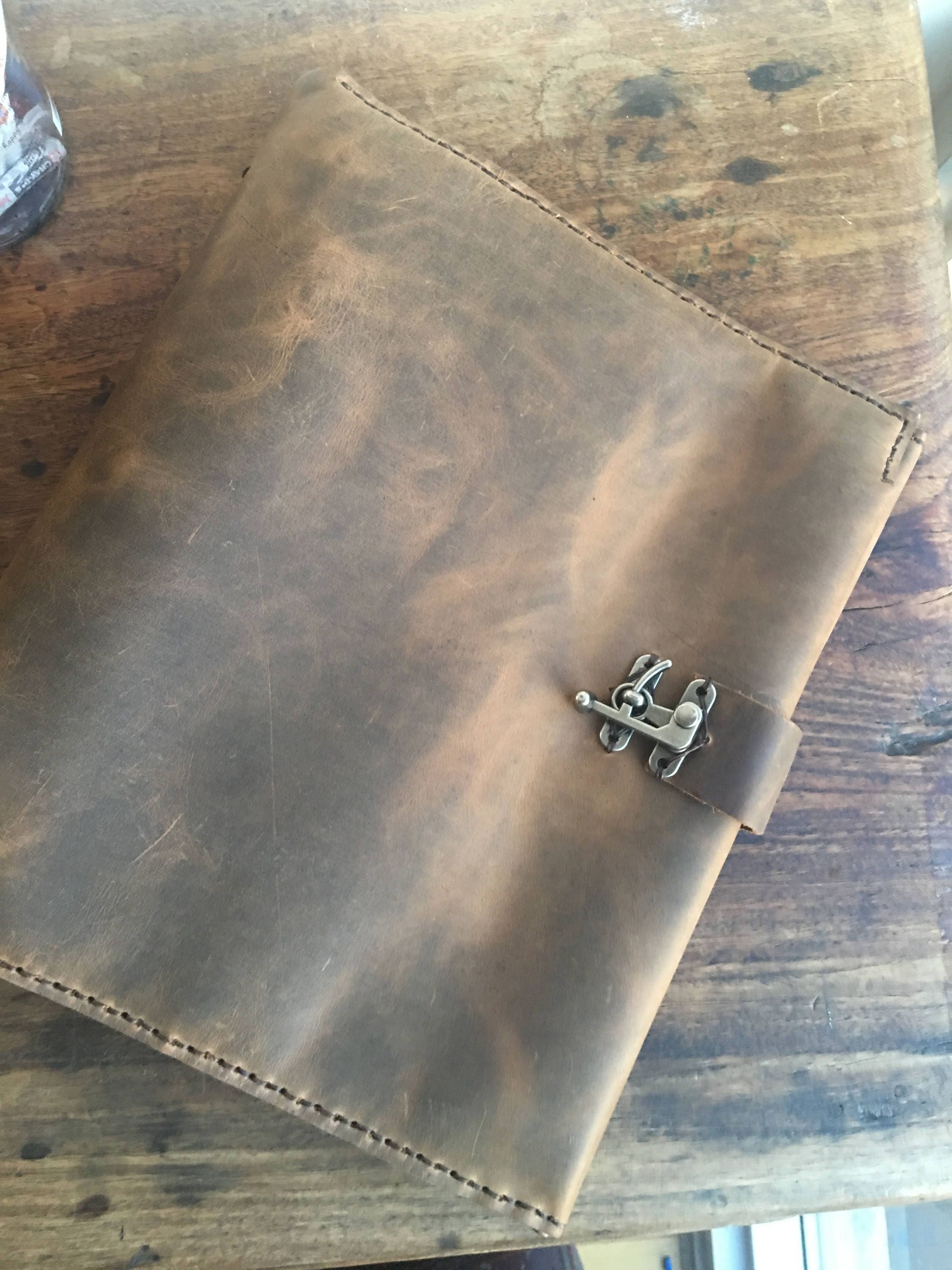 Binder padfolio, Zipper pocket pad folio, Leather binder portfolio ...