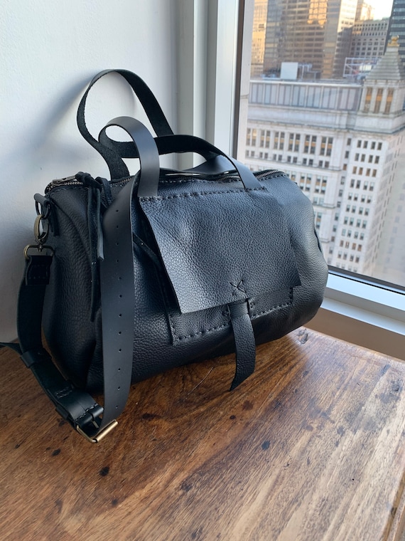 Custom Black Duffle