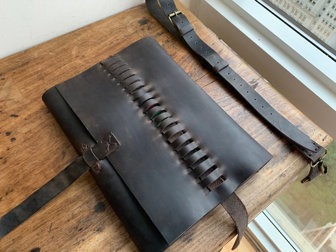 Sketchbook Holder / Refillable Notebook / Sketchbook Case / Etsy