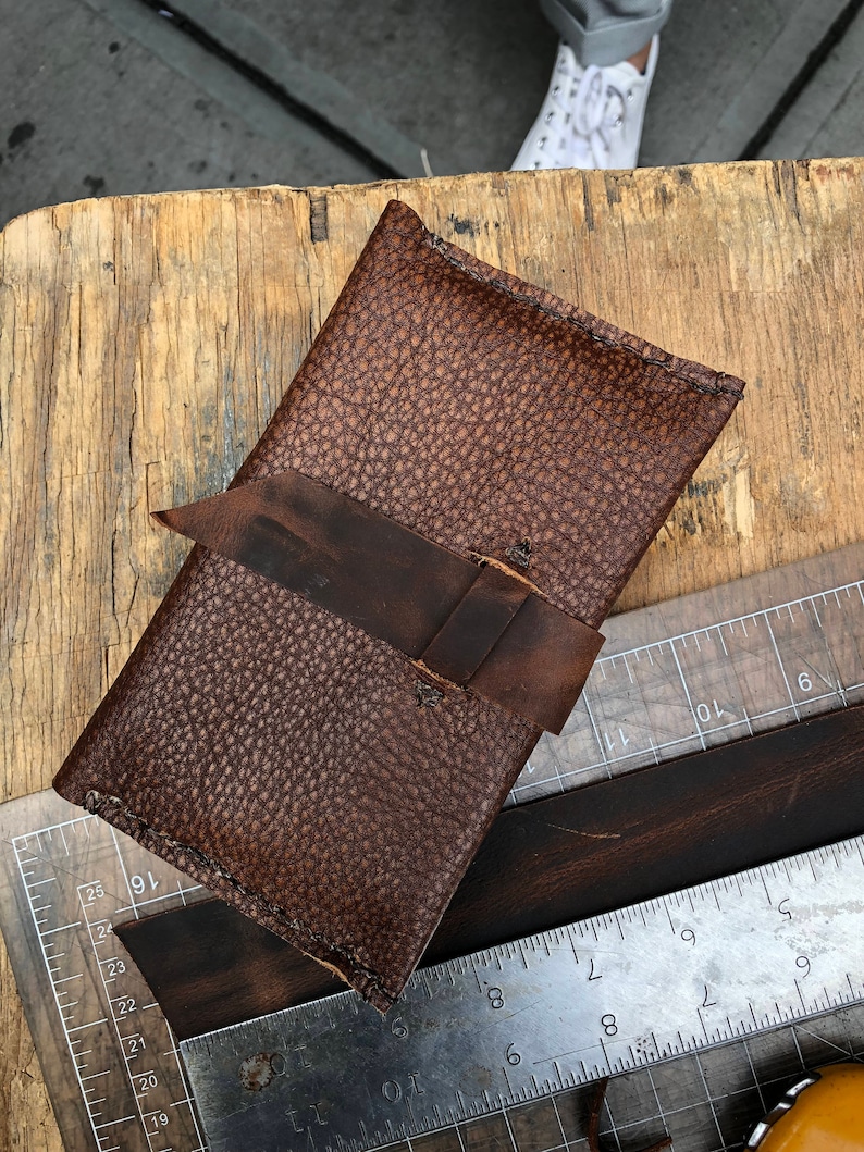 Dual Iphone Case Two Phone Clutch Leather Case Double Phone Etsy