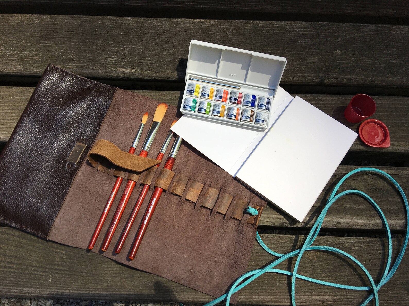 Travel Brush Case Art Supply Holder Travel Accessories Etsy