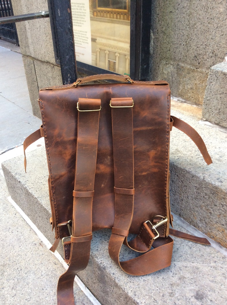 Custom backpacks Mens leather weekender Custom made Etsy Nederland