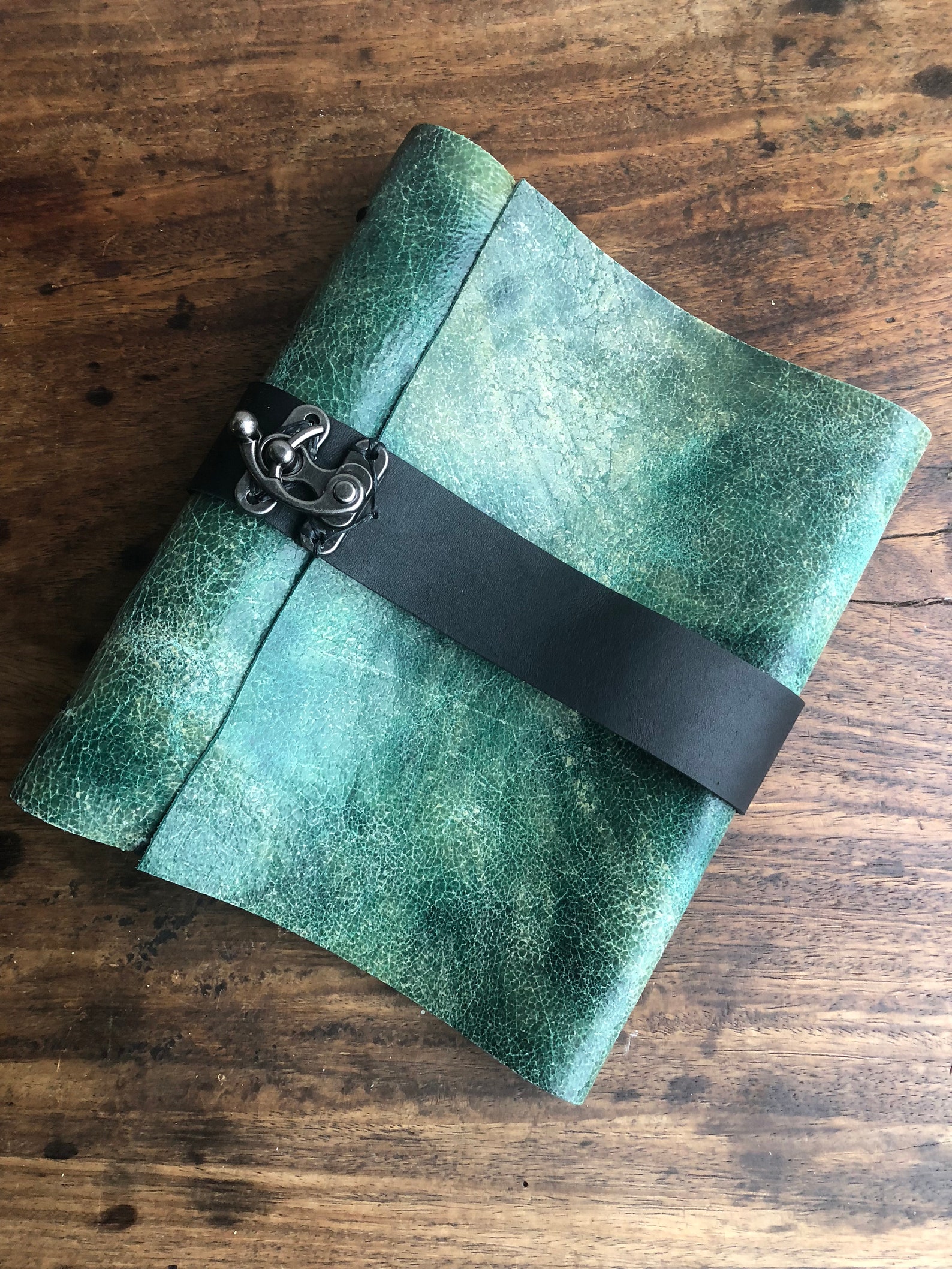 Leather Binder Journal/ Small Binder Planner / A5 Portfolio Etsy