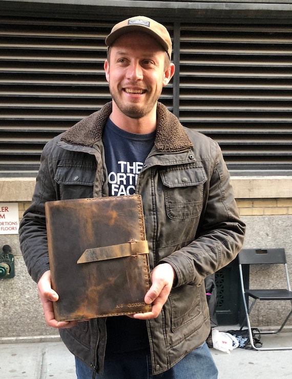 8.5 x 11 Notebook / Large Notebook / Handmade Leather Journal / A4 Diary / Custom Journals / Refillable