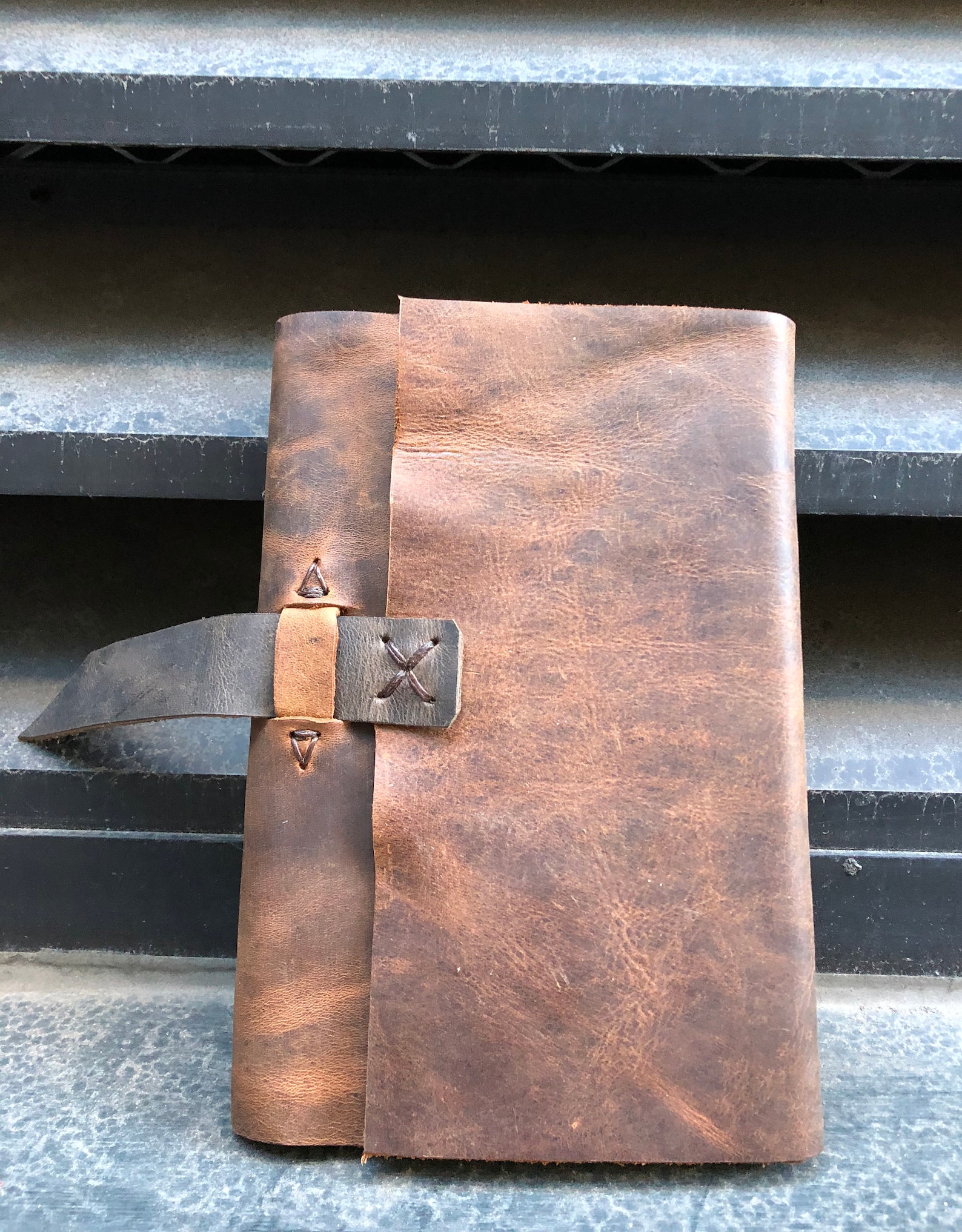 Vintage Notebook, Soft Leather Journal, Writing Notebook, Refillable ...