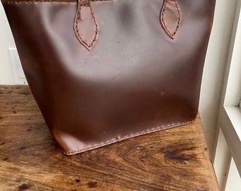 Large Tote Bag / Custom Never Full / Handmade Leather Bag