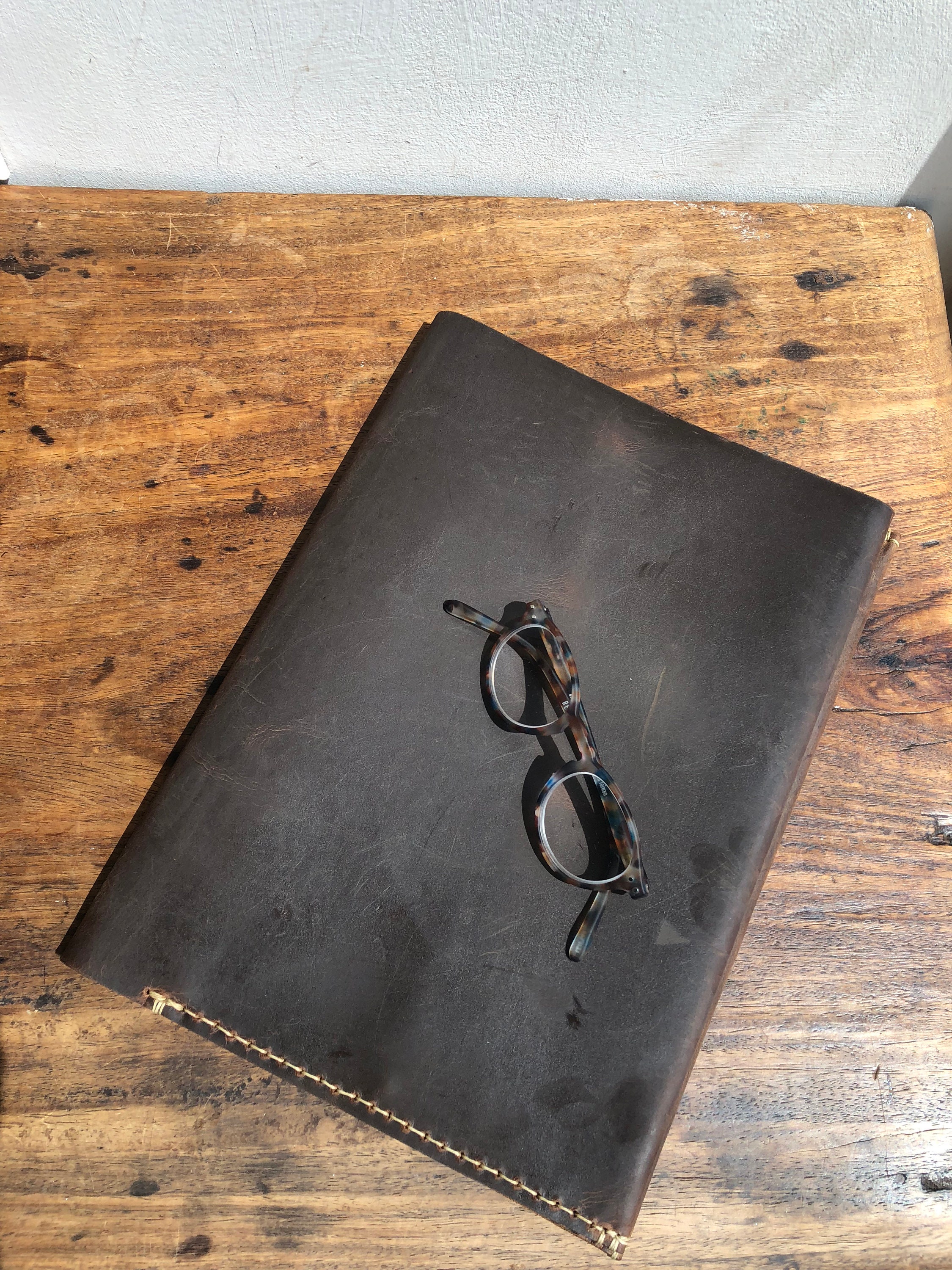 Legal Pad Holder / Leather legal pad portfolio / Notepad Etsy
