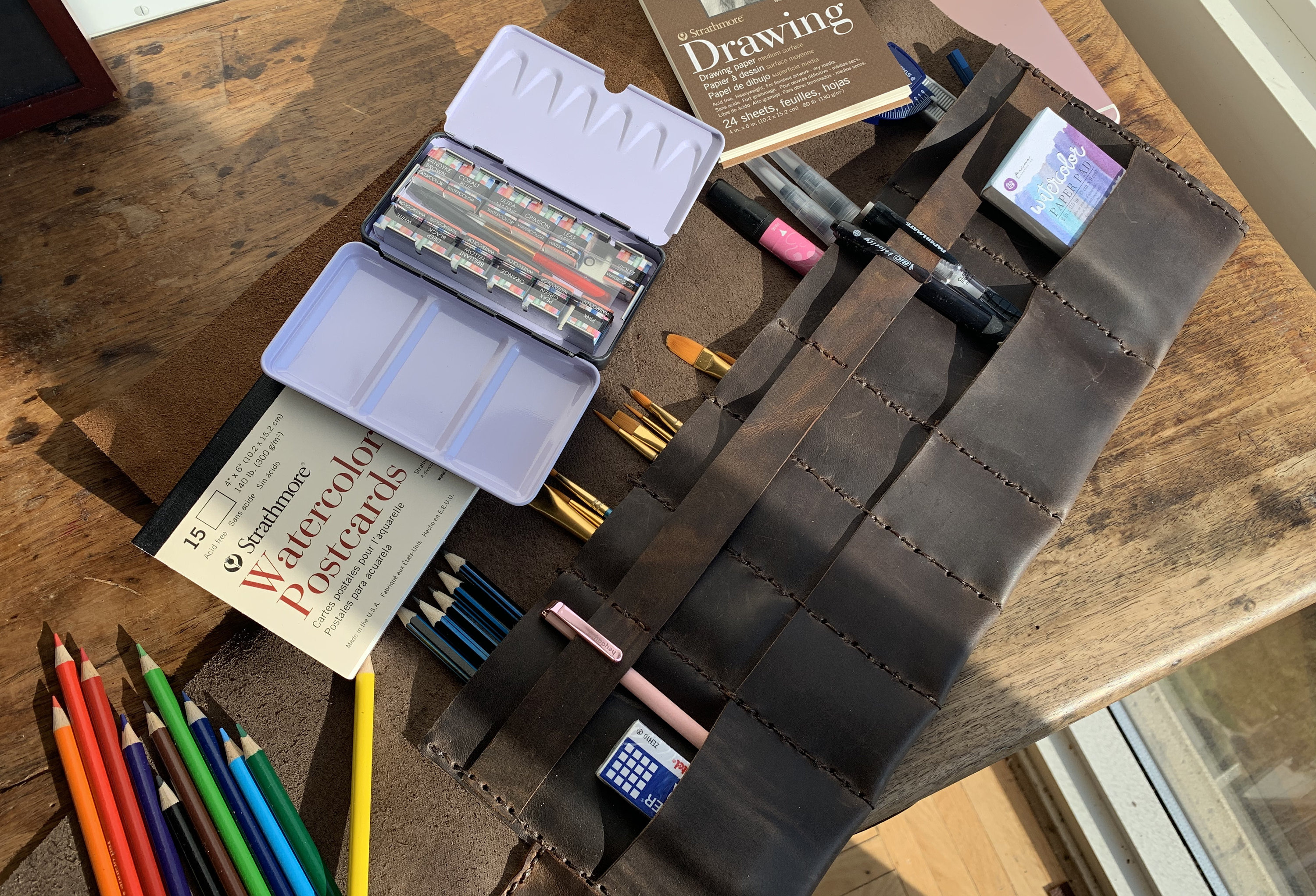 My Favorite Carry-On Art Journal Supplies for Air Travel — Hali