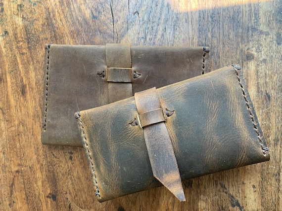 2 phone case iPhone / Phone case for 2 phones / Double iPhone case / Leather iPhone wallet with card holder