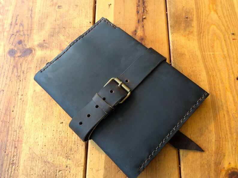 Left handed leather portfolio A5 Notebooks for lefties Left Etsy