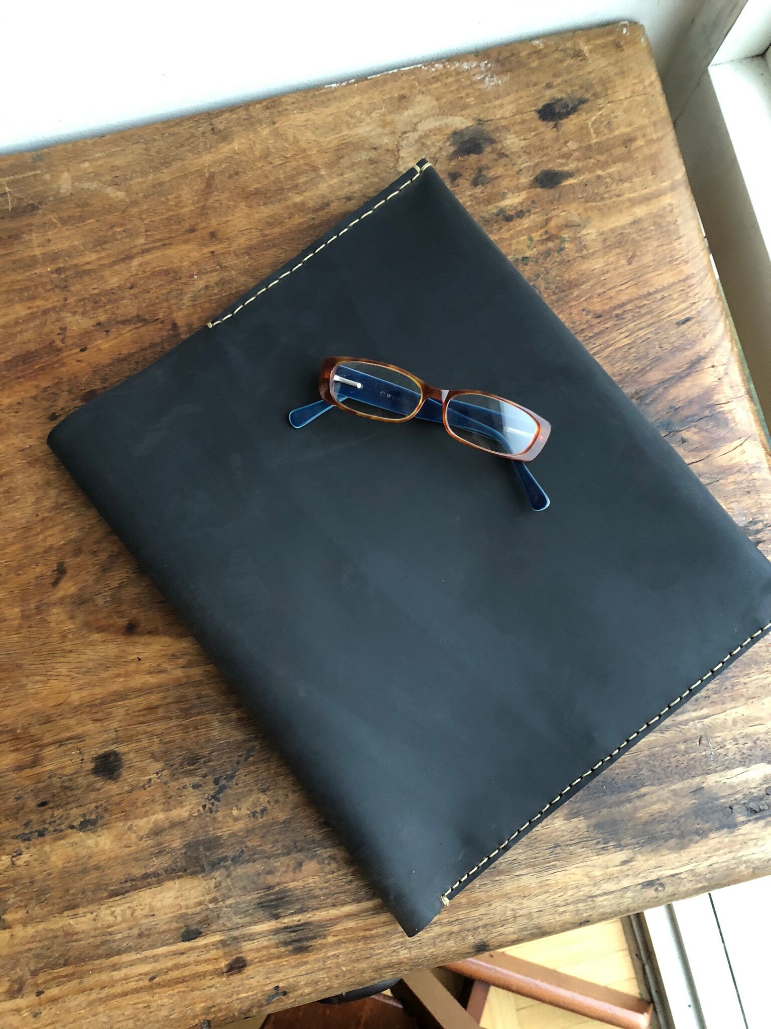 Legal Pad Holder / Leather legal pad portfolio / Notepad Etsy