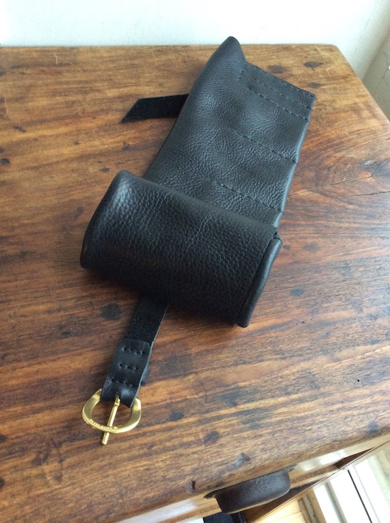 Leather Watch Roll / Watch Travel Case / Leather Watch Case / Handmade Leather Roll / Made in the USA