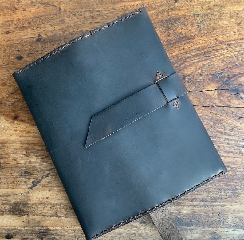 Leather Sketchpad Holder / Sketchbook Pencil Case / Art Supply Etsy