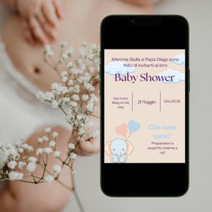 Inviti Baby Shower Personalizzabili