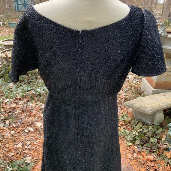 Black lame dress---take the spotlight! - image 2