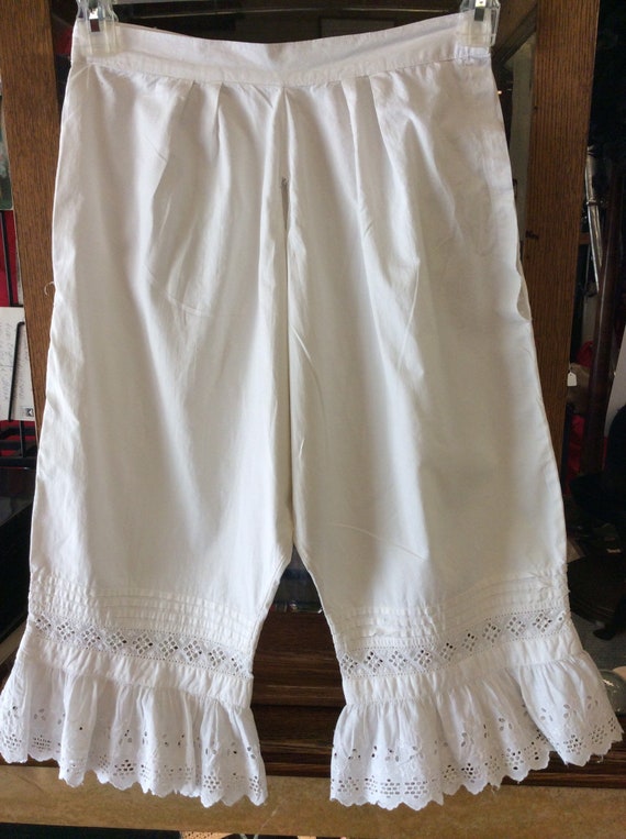 Edwardian bloomers with lace - image 1