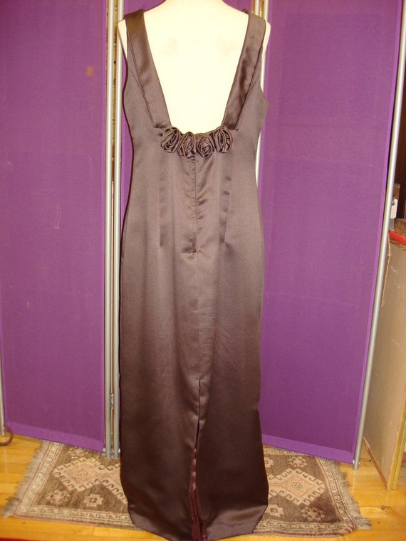 Dark Brown Jim Hjelm Occassion floor length gown - image 3