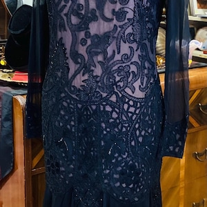 Divine beaded dress by Judith Ann Creations **