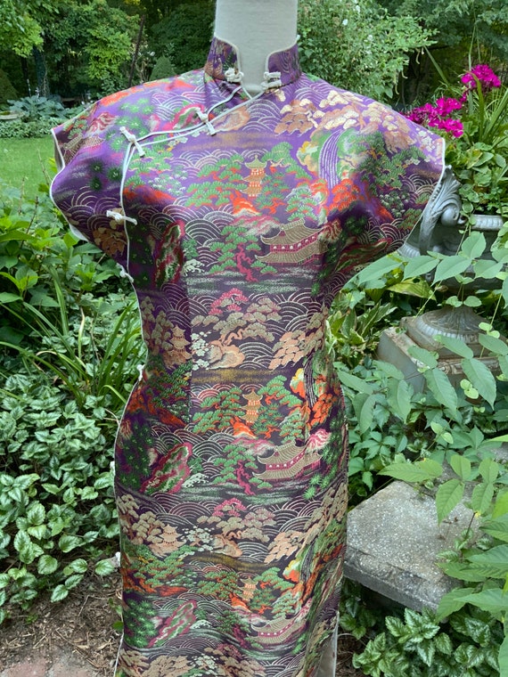 Oriental New Old Silk Dress