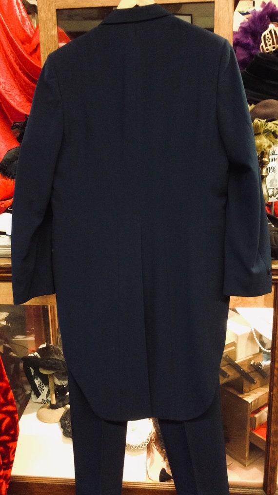 Dark navy blue cutaway tuxedo from After Six - image 2