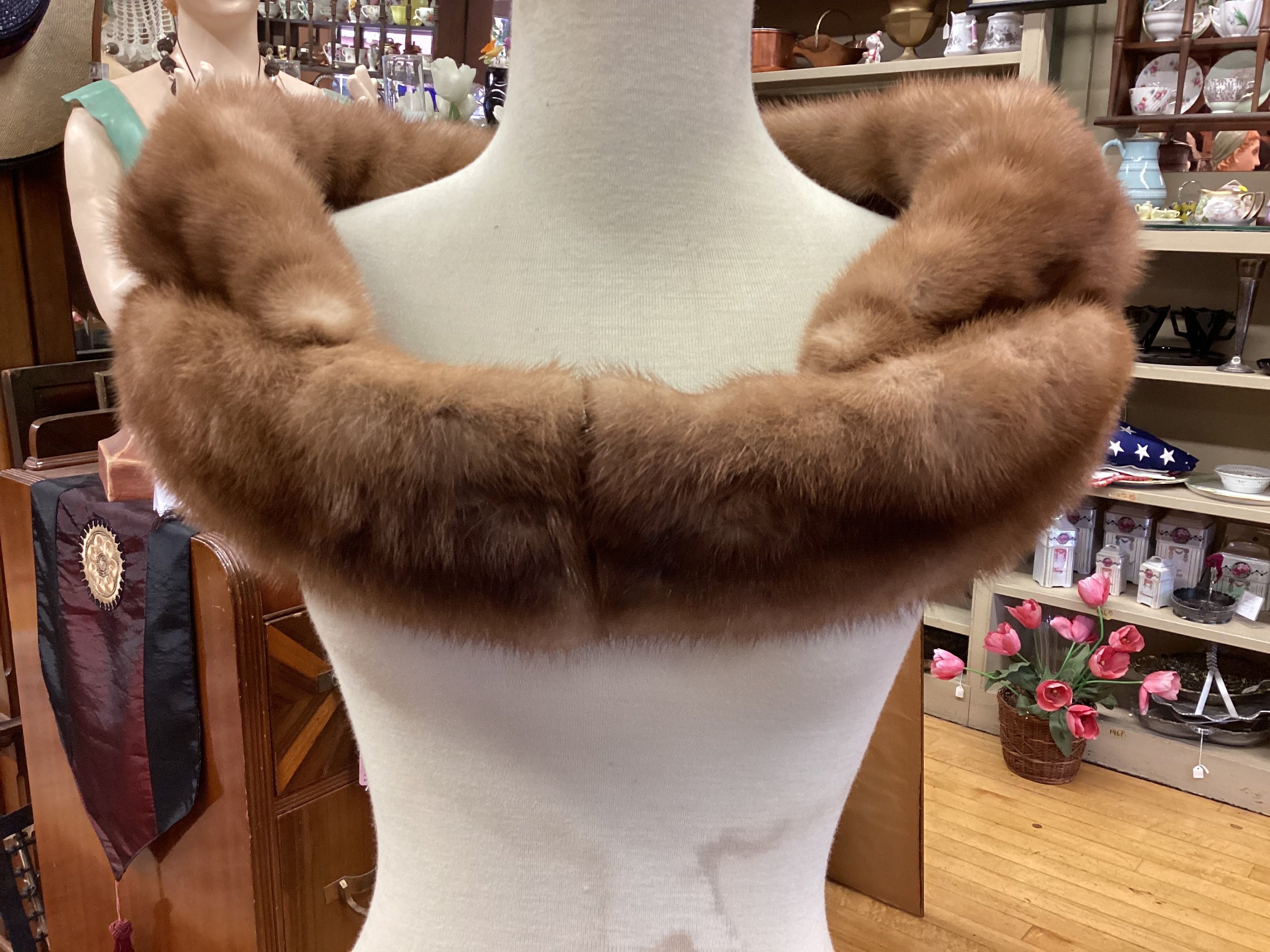 Mink Shoulder Wrap Etsy