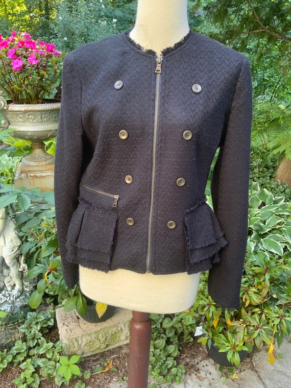 Worthington jacket with peplum