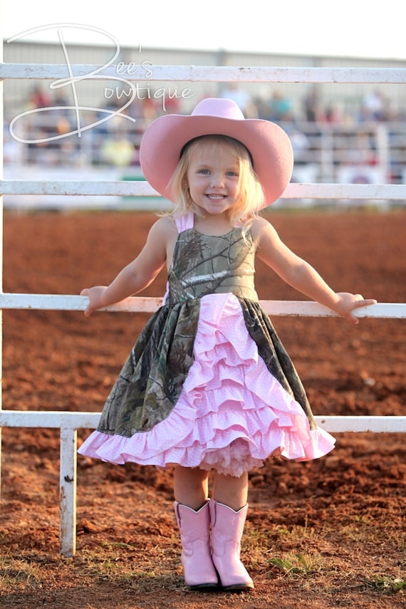 girls camo dress