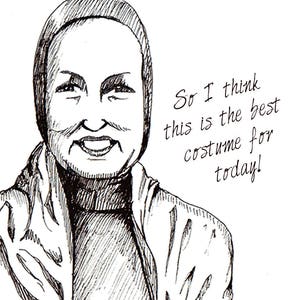 Printable Little Edie
