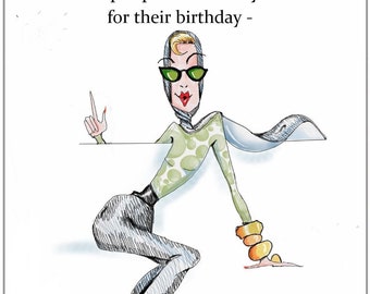 NEW 2025 Take 5 years off funny woman birthday cards, age humor birthday cards for women, funny women cards